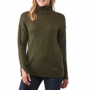 Michael Kors Olive Green Chunky Turtleneck Size S